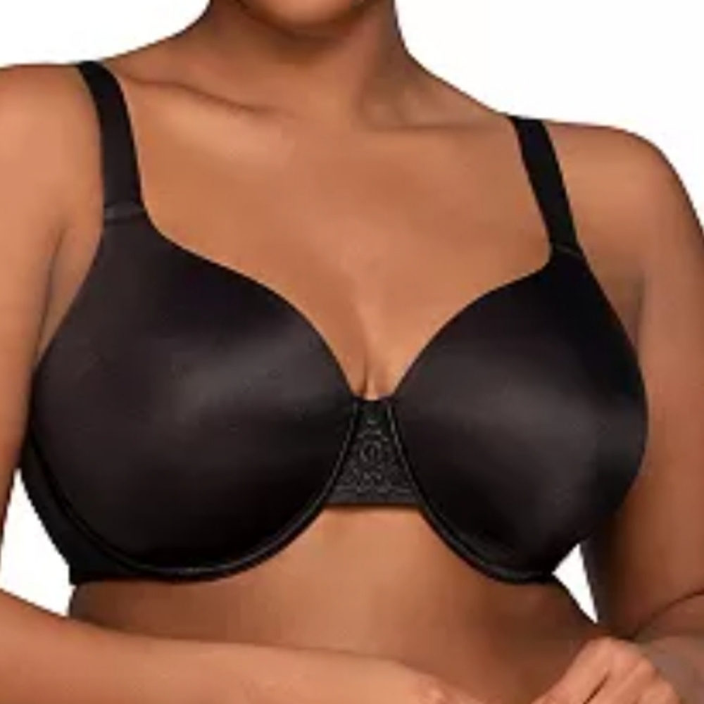Vanity Fair Beauty Back Full Figure Underwire Minimizer 76080 34H Mid Black